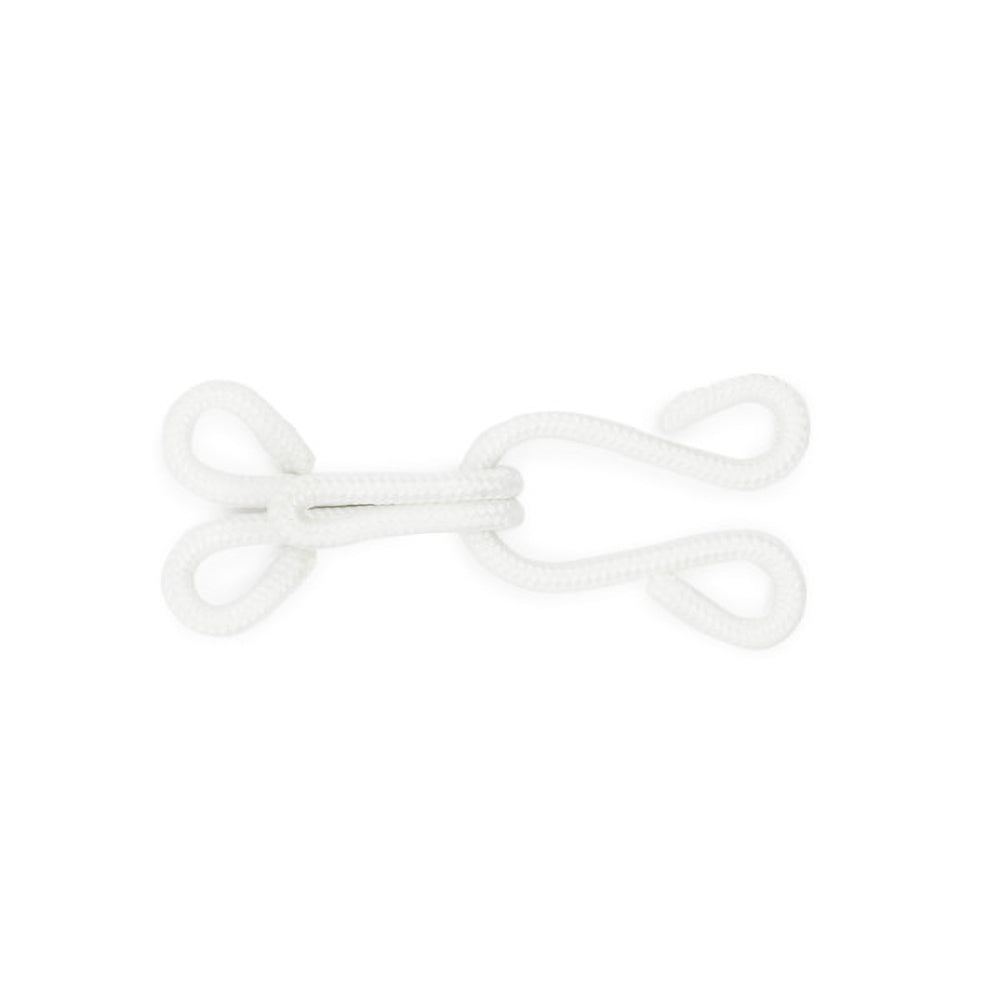 Dritz Covered Hooks & Eyes - White Extra Large - 2 Sets Full
