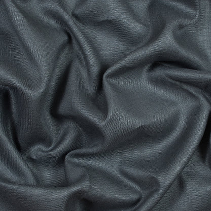 Slate Slubby Linen Woven