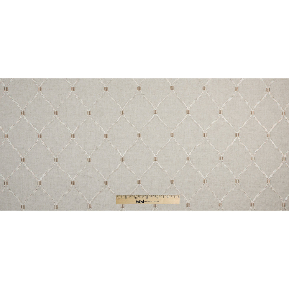 Flax Classical Rayon Embroidered Linen Full