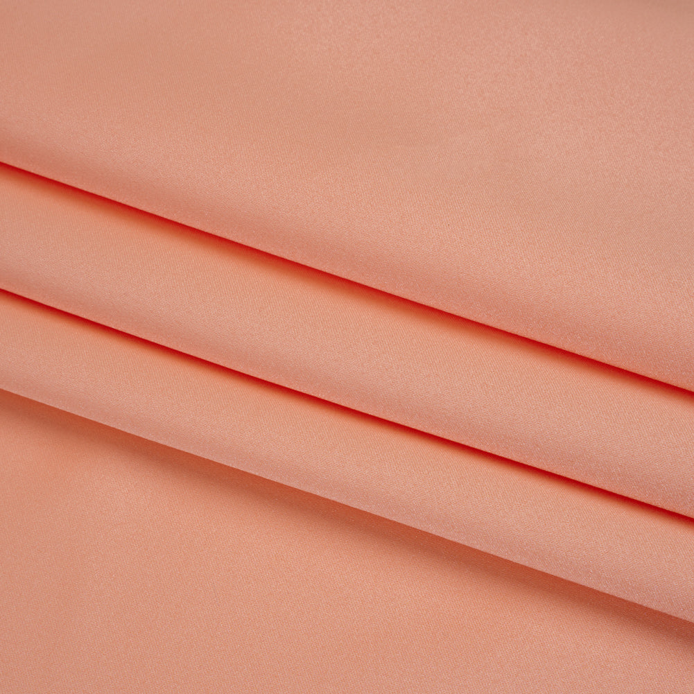 Polyester Satin - Jolie Peach - Reverie Collection - Folded