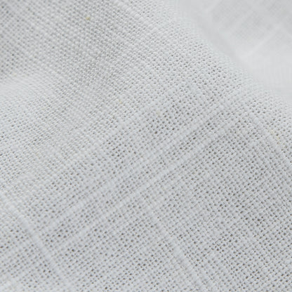 Snow White Medium-Weight Linen Blend - Detail
