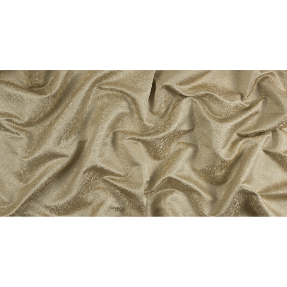 Gold Polyester-Cotton Woven Blend - Full