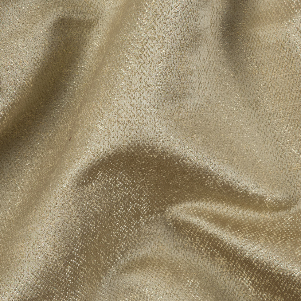 Gold Polyester-Cotton Woven Blend