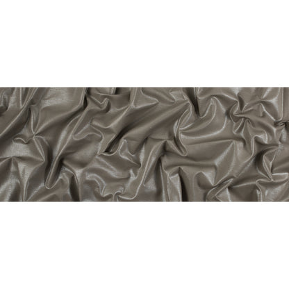 Metallic Silver/Mercury Blended Linen Woven - Full