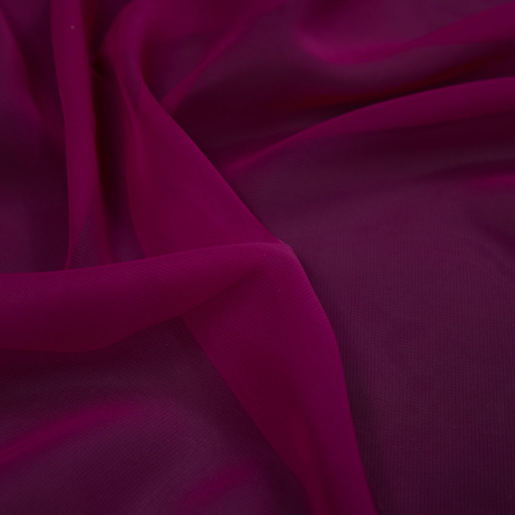 Polyester Chiffon - Magenta - Regina Collection Full