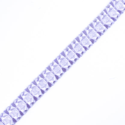 Italian Lavender Box Pleated Trimming - 1"
