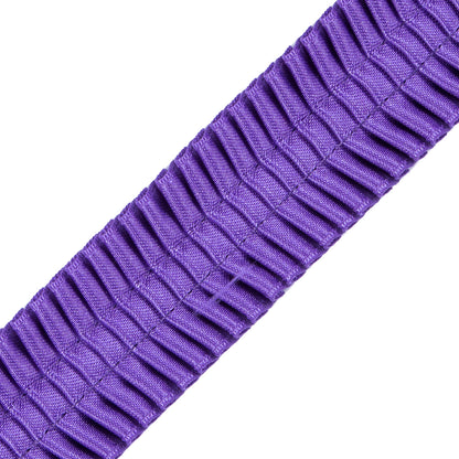 Italian Light Purple Deep Knife Pleated Trimming - 1 - Detail