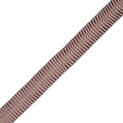 Italian Champagne Deep Knife Pleated Trimming - 1"