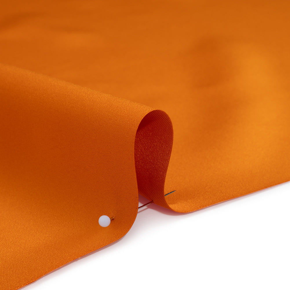 Polyester Satin - Ultra Pumpkin - Reverie Collection