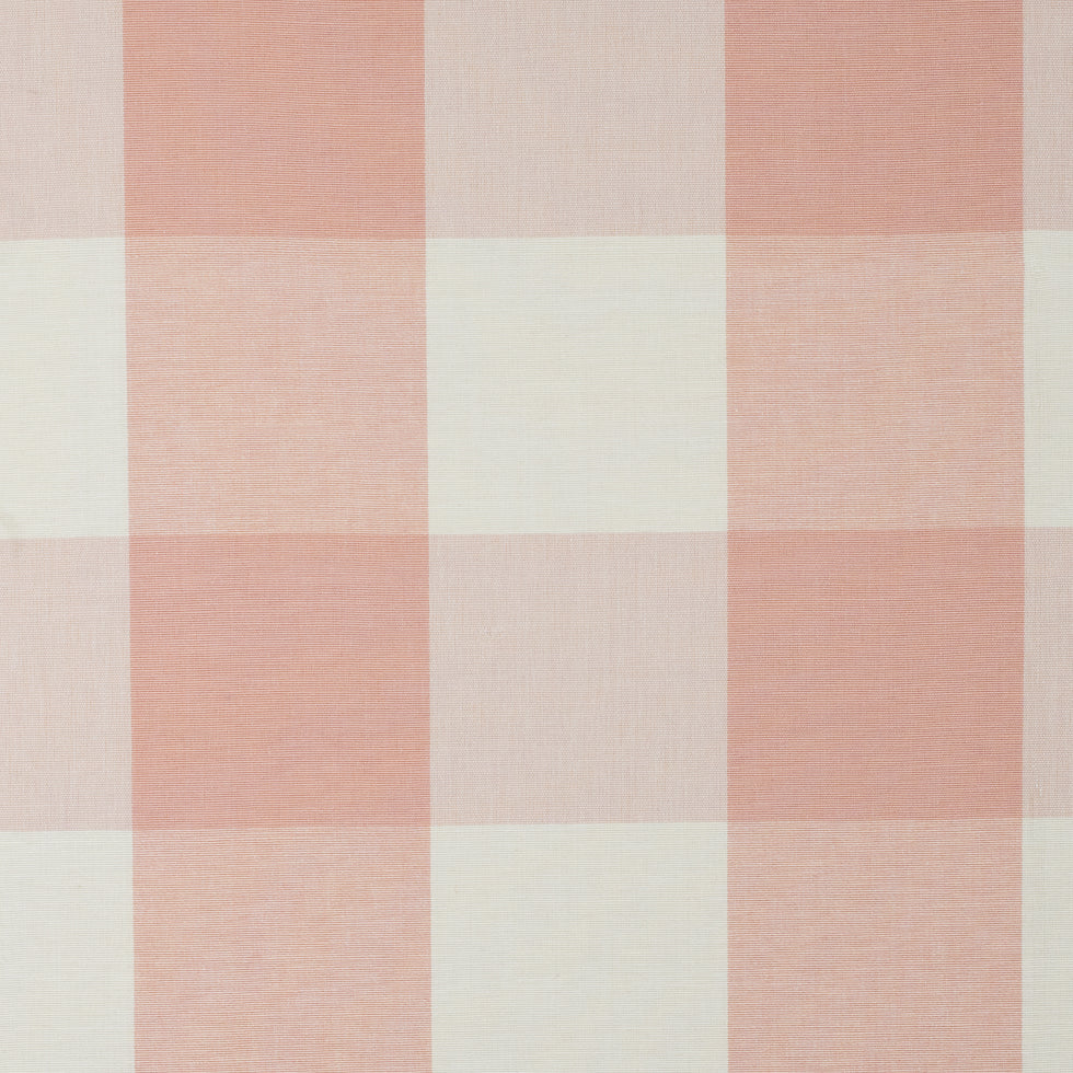 Blush Buffalo Checked Cotton Woven