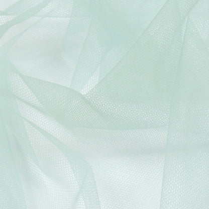 Blue Haze Leonardo Soft Nylon Tulle - Folded