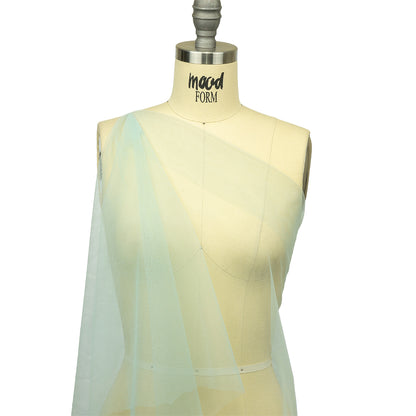 Blue Haze Leonardo Soft Nylon Tulle - Detail