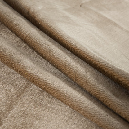 Warm Sand Cotton and Rayon Velveteen - Folded