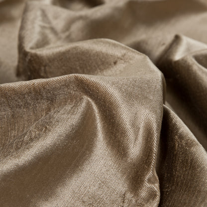 Warm Sand Cotton and Rayon Velveteen - Detail