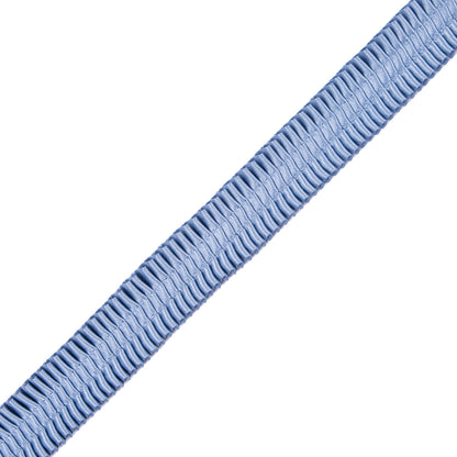 Italian Colonian Blue Deep Knife Pleated Trimming - 1