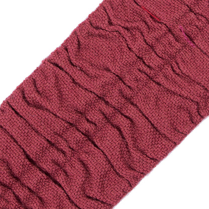 Italian Burgundy Ruched Stretch Wool Trimming - 2.5 - Detail