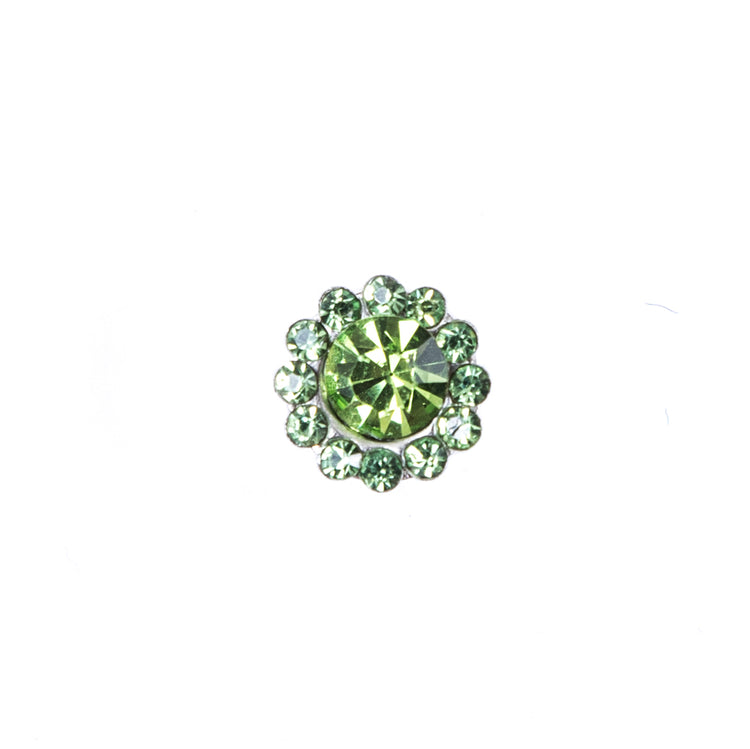 template--25130090922057__main-Italian Green Rhinestone Shank-Back Button - 14L/9MM