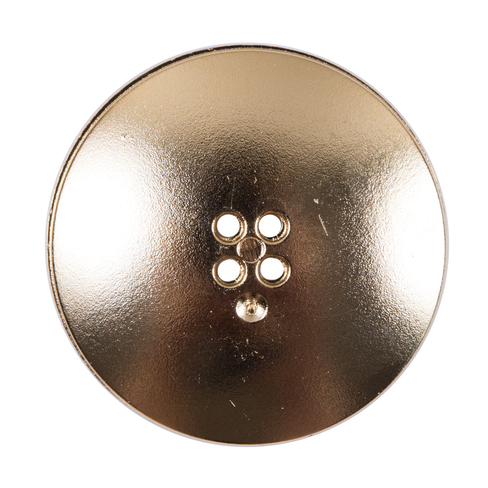 Italian Gold Plated Button - 54L/34mm Detail