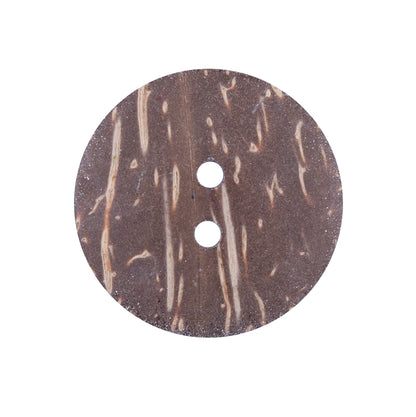 Italian Nautical Coconut Button - 40L/25mm - Detail