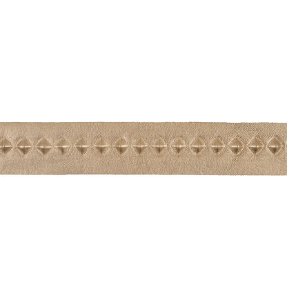 Italian Gold Stud Embossed Faux Leather - 1.75