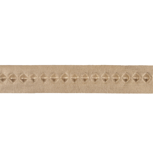 Italian Gold Stud Embossed Faux Leather - 1.75