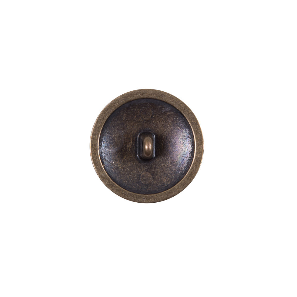 Italian Copper Zamac Button - 24L/15mm - Detail