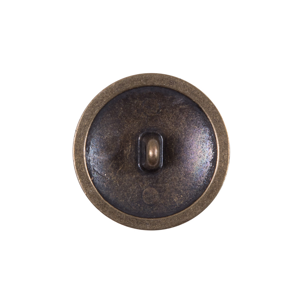 Italian Copper Zamac Button - 36L/23mm - Detail