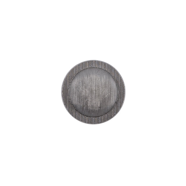Italian Silver Plated Shank-Back Button - 20L/13mm
