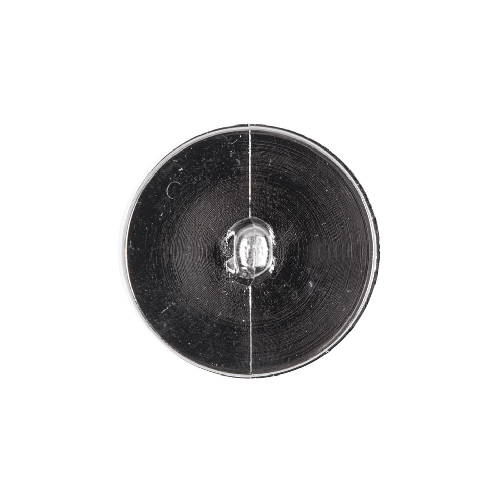 Italian Silver Plated Shank-Back Button - 36L/23mm - Detail