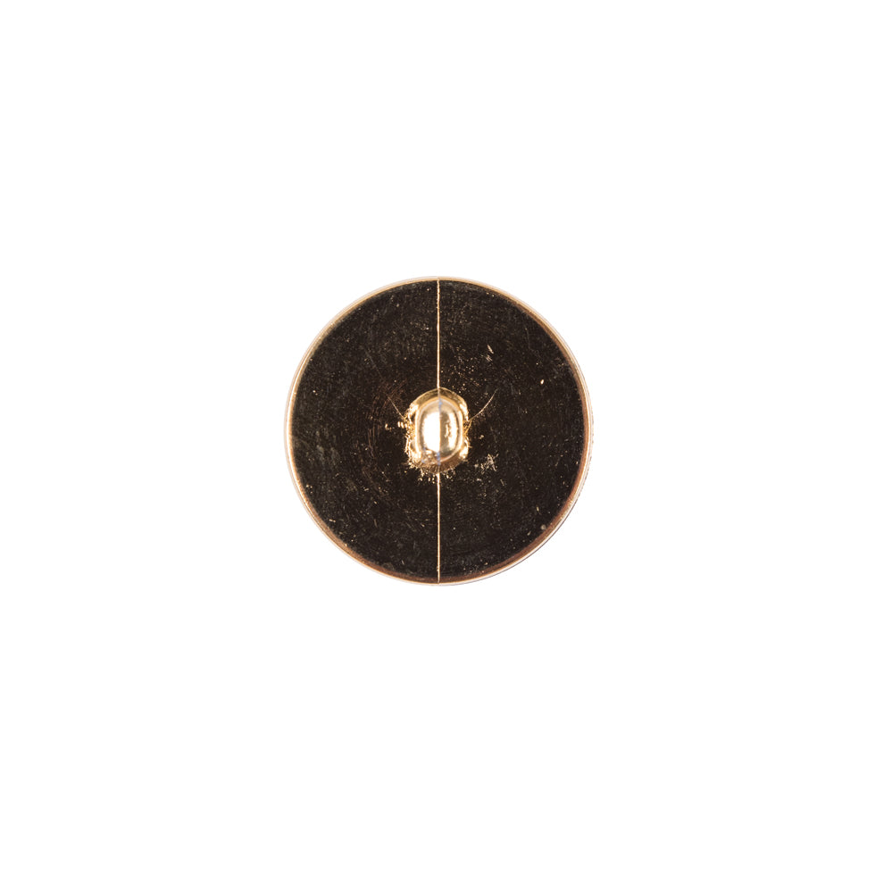 Italian Gold Plated Shank-Back Button - 20L/13mm - Detail