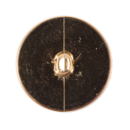 Italian Gold Plated Shank-Back Button - 44L/28mm - Detail