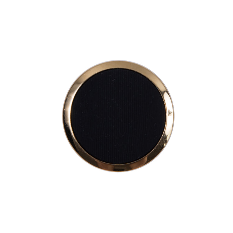 template--25130090922057__main-Italian Black and Gold Plastic Shank-Back Button - 30L/19mm