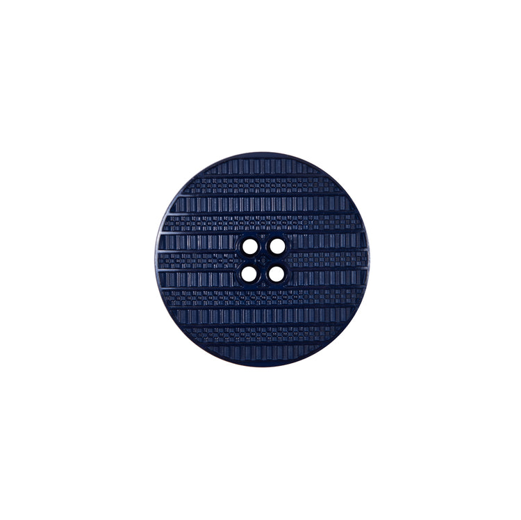 template--26688905969737__main-Italian Navy Textural Plastic Button - 24L/15mm