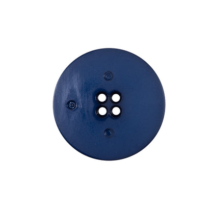 Italian Navy Textural Plastic Button - 36L/23mm Detail