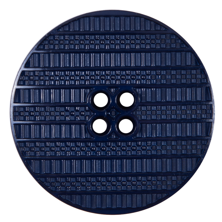 template--26688905969737__main-Italian Navy Textural Plastic Button - 64L/40mm