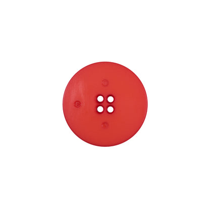 Italian Red Textural Plastic Button - 24L/15mm - Detail