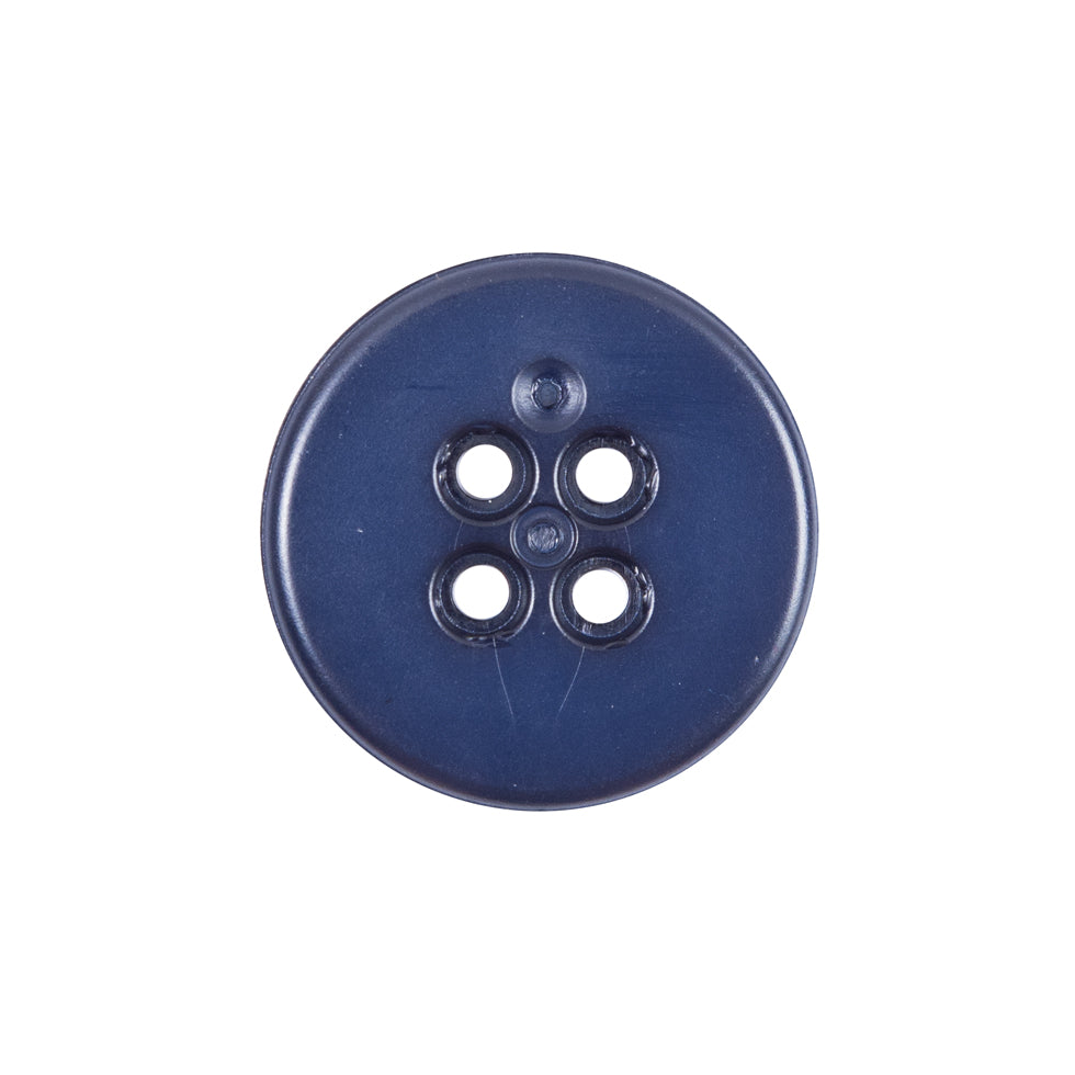 Italian Navy and White Plastic Button - 36L/23mm Detail