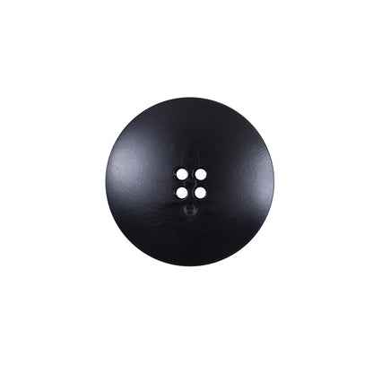 Italian Black Plated Button - 28L/18mm Detail