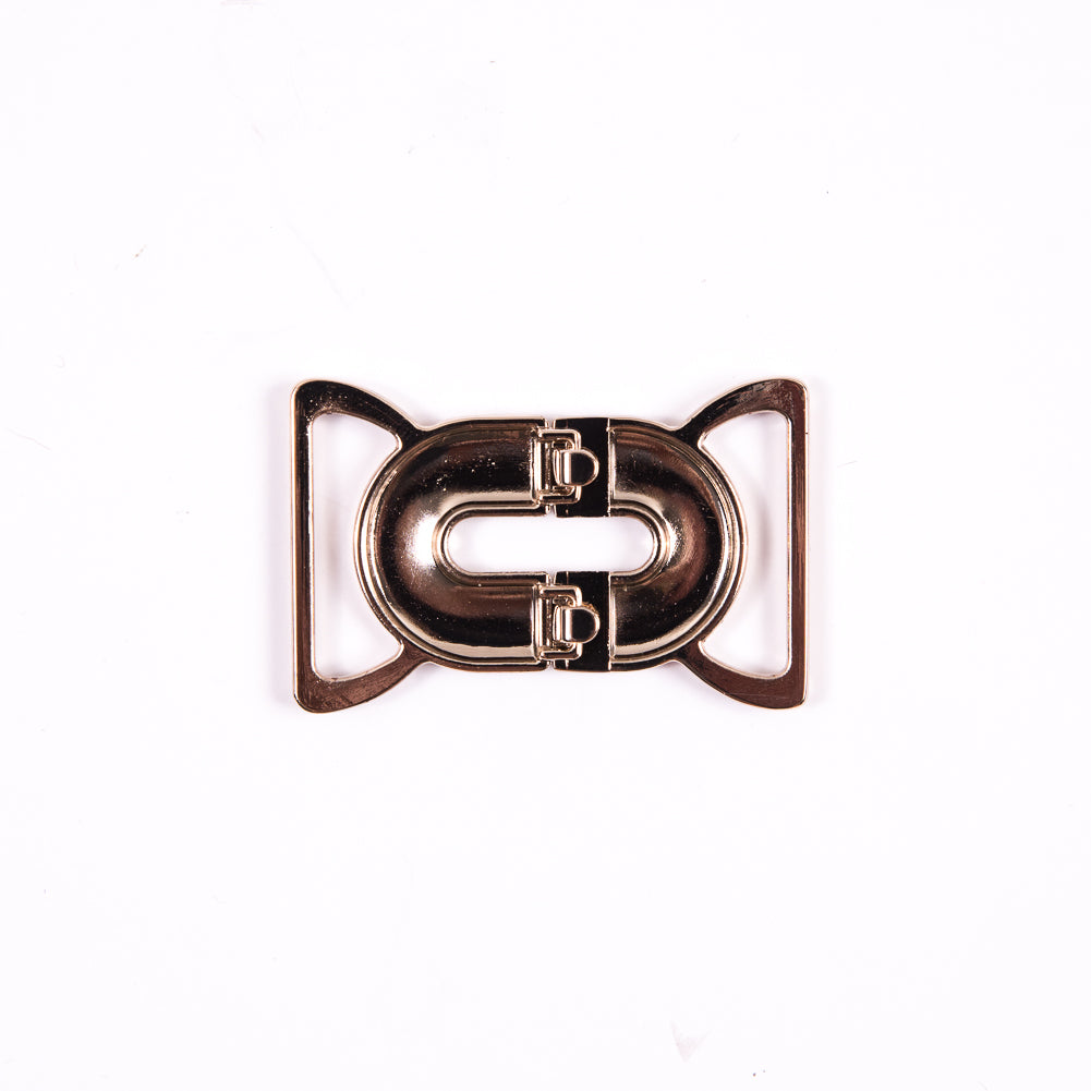 Italian Gold Metal Buckle - 2 - Detail
