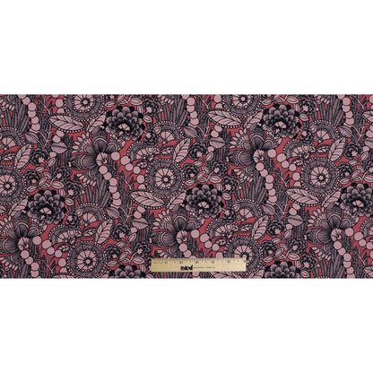 Mauve Ghastlie Gardenia Printed Cotton Woven - Full