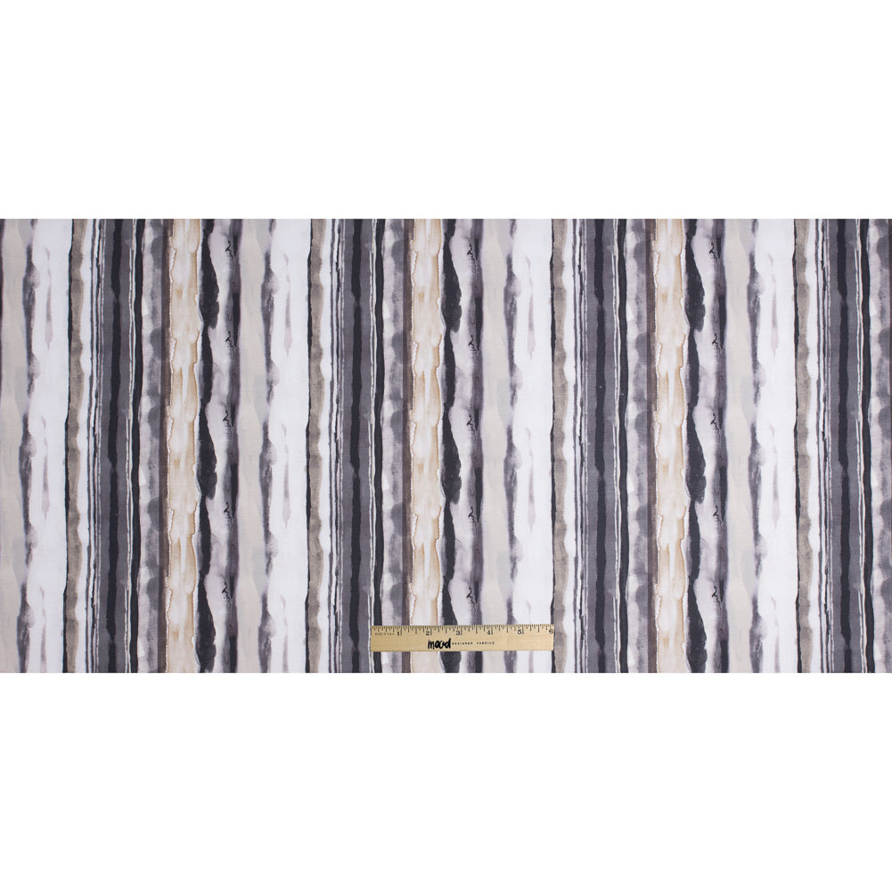 Smoke Watercolor Print on a Polyester Woven - Full