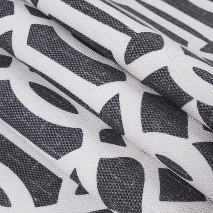 Stone Lattice Outdoor Polyester Canvas - Folded