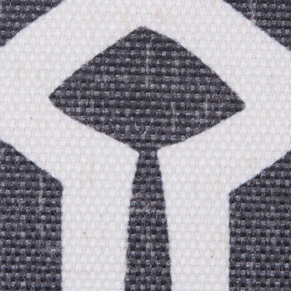 Stone Lattice Outdoor Polyester Canvas - Detail