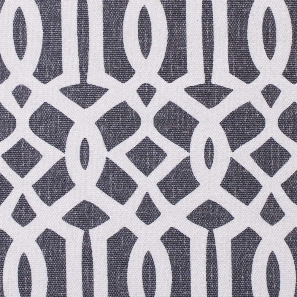 Stone Lattice Outdoor Polyester Canvas