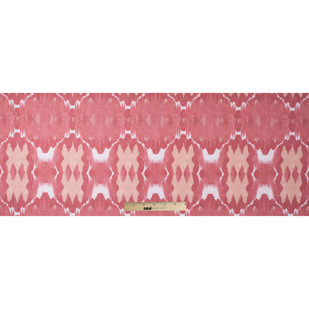 Rust Abstract Printed Upholstery Canvas Full