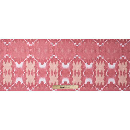 Rust Abstract Printed Upholstery Canvas Full