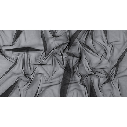 Soft Nylon Tulle - Black - Leonardo Collection