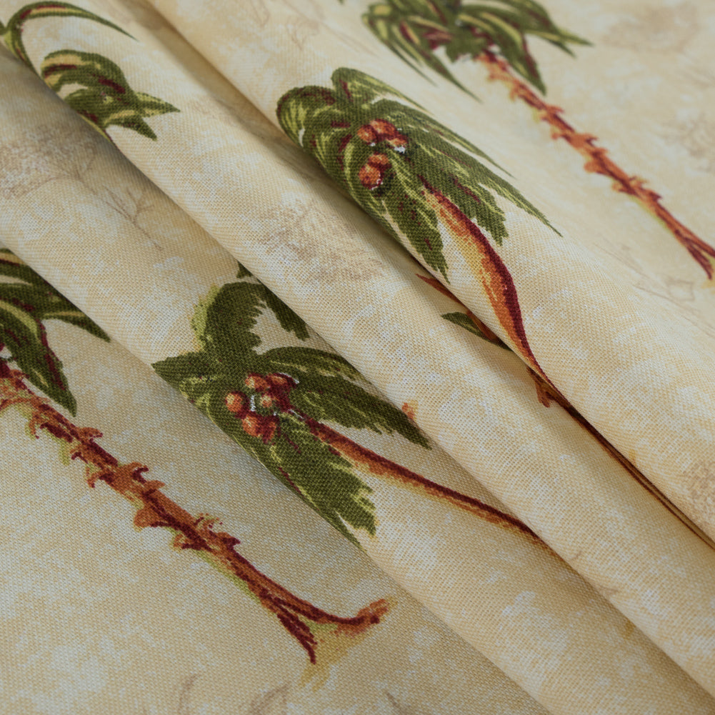 Palm Tree Printed Canvas - Folded