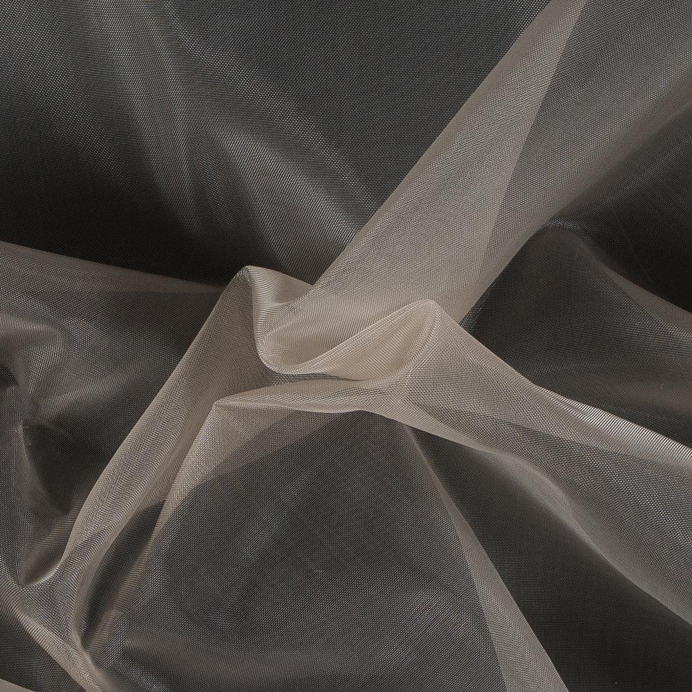 Light Peach Stiff Polyester Organdy