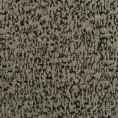 Metallic Gold and Black Abstract Jacquard